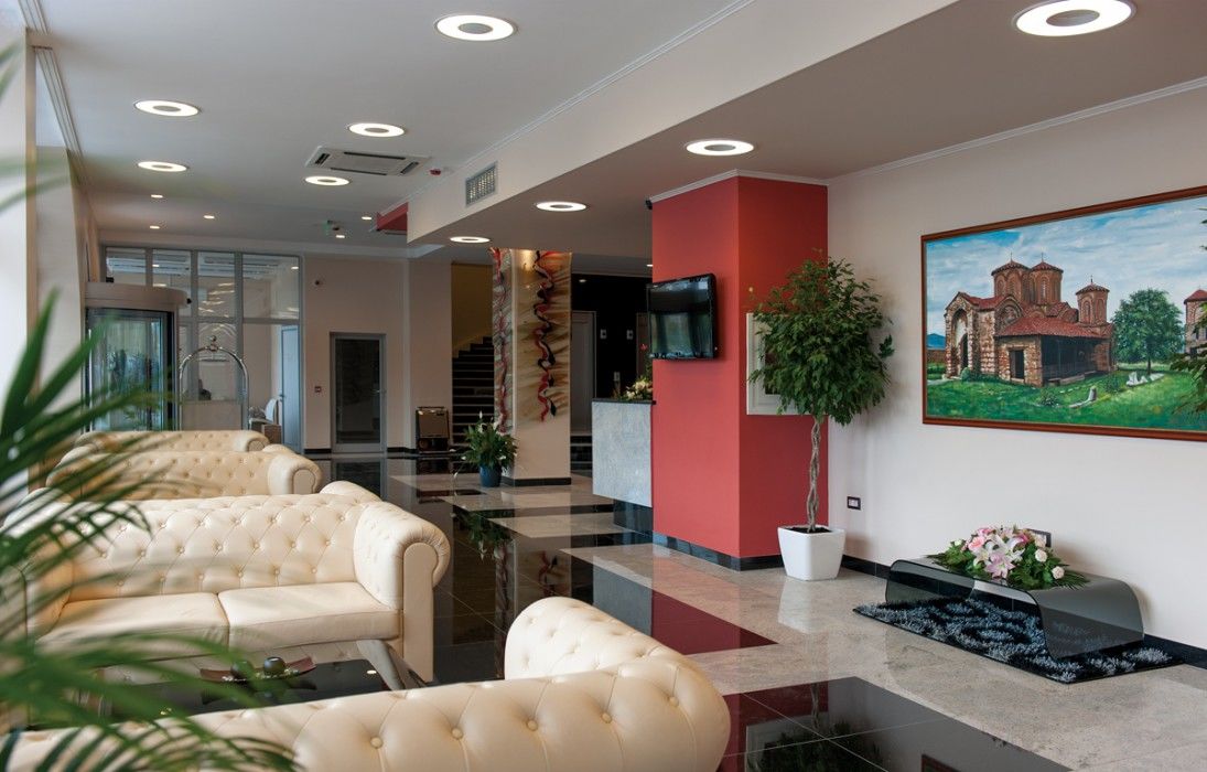 Tcc Grand Plaza Hotel Szkopje Kültér fotó